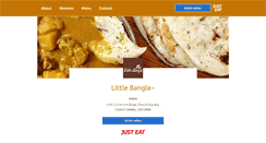 Desktop Screenshot of littlebangla.co.uk